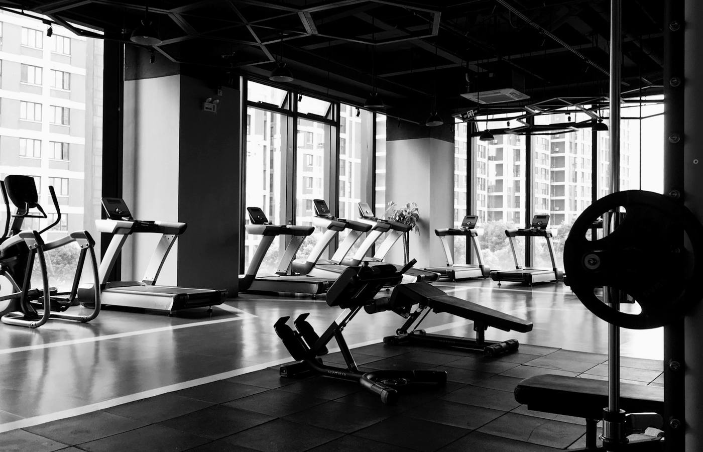 Moderní prostory fitness centra